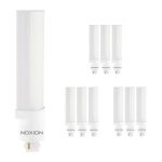 Multipack 10x Noxion Lucent PL-C LED 6.5W 650lm - 830 Warm White | Replaces 18W