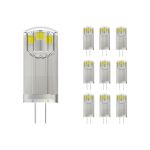 Multipack 10x Noxion Bolt LED Capsule G4 1.8W 200lm - 830 Warm White | Replaces 20W