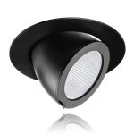 Noxion LED Downlight Forza Black 35W 3000lm 36D - 930 Warm White | 168mm - Best Colour Rendering