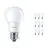 Multipack 10x Philips Corepro LED Bulb E27 Pear Frosted 5W 470lm - 840 Cool White | Replaces 40W