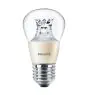 Philips MASTER LED Lustre E27 Ball Crown Clear 5.5W 470lm - 822-827 Dim To Warm | Dimmable - Replaces 40W