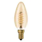 Ledvance Vintage 1906 LED E14 Candle Gold 3.4W 250lm - 822 Extra Warm White | Dimmable - Replaces 25W