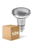 Multipack 10x Ledvance Performance LED Spot E27 R80 8.5W 670lm 36D - 827 Extra Warm White | Dimmable - Replaces 100W